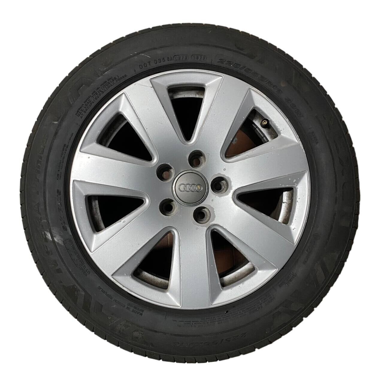 RUOTA / CERCHIO IN LEGA + GOMMA AUDI A6 (C6) 2006 7.5Jx16H2 (ET45) - 4F0601025AJ