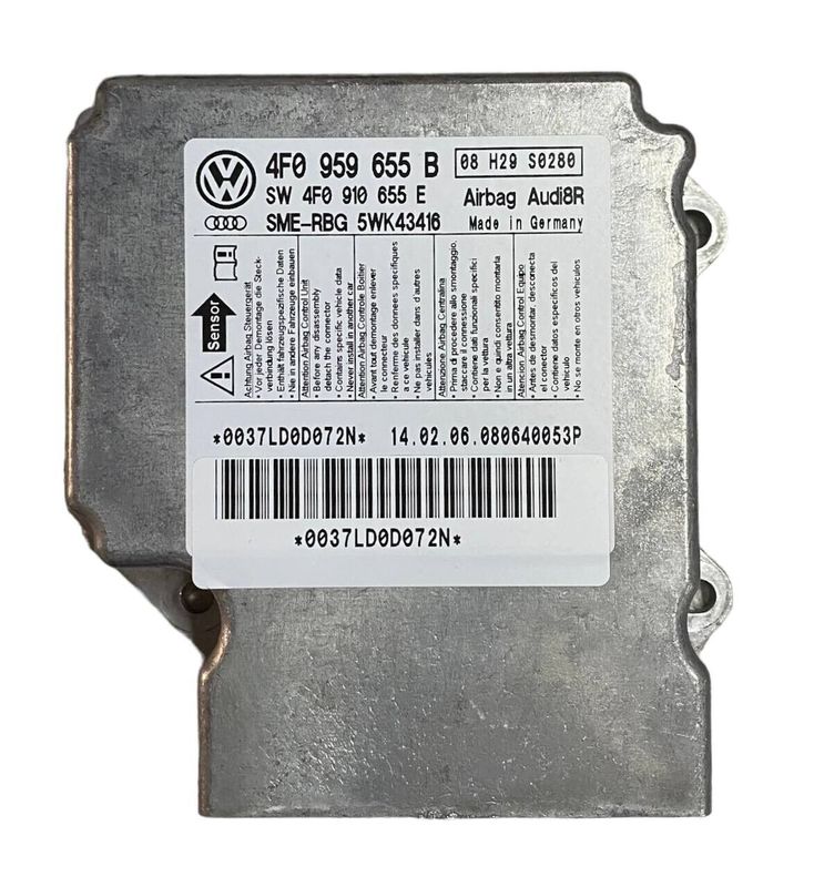 CENTRALINA AIRBAG AUDI A6 (C6) 2006 - 4F0959655B / 4F0910655E / 5WK43416