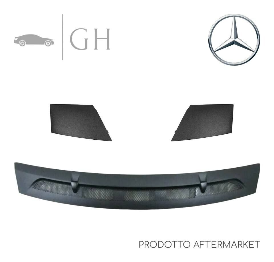KIT MODANATURE / SET GRIGLIA COFANO SOTTO PARABREZZA MERCEDES CLASSE A W169 2005 - A1698360018