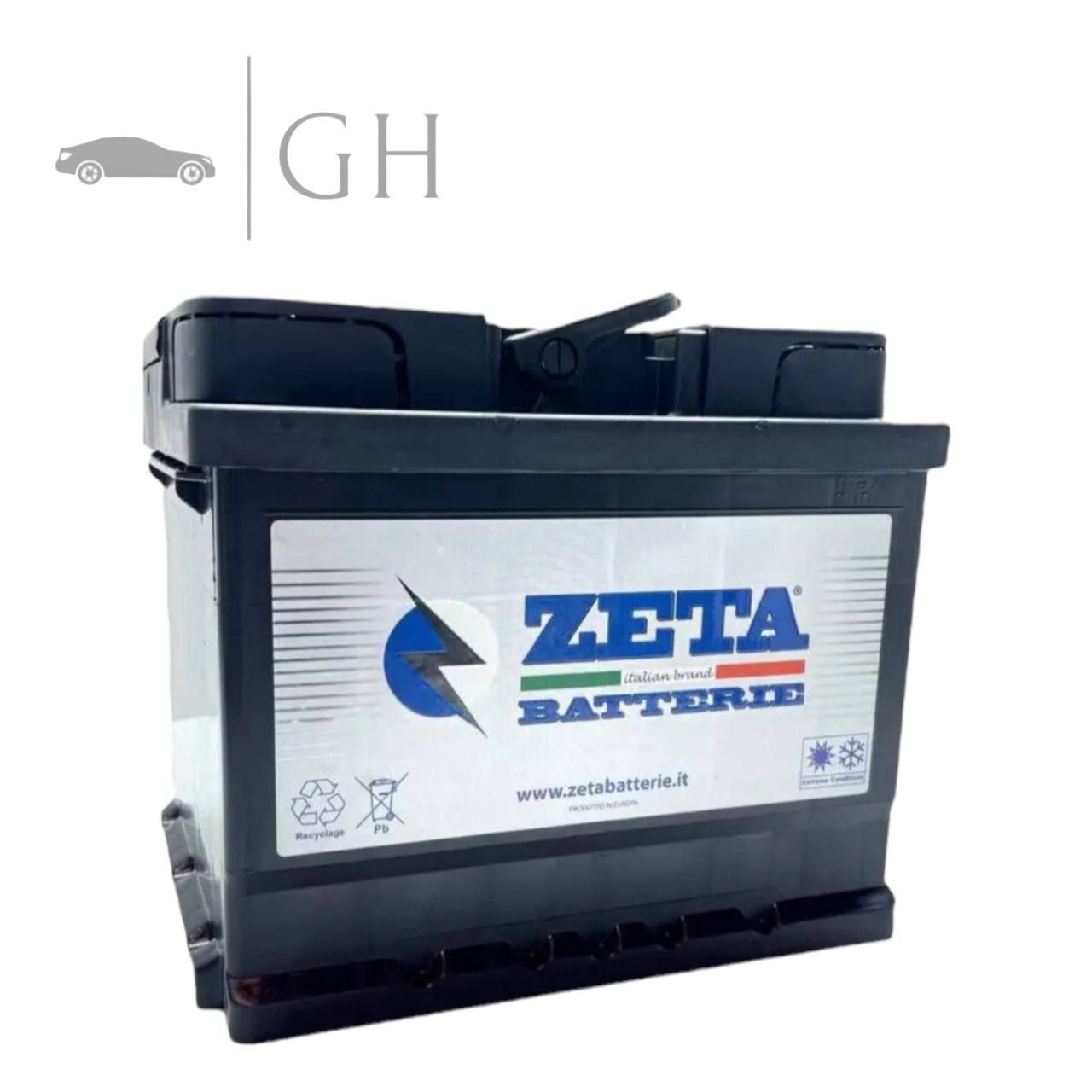 BATTERIA PER AUTO 44AH ZETA 410A / 12V / POSITIVO A DESTRA (+DX) - Z44EXDX