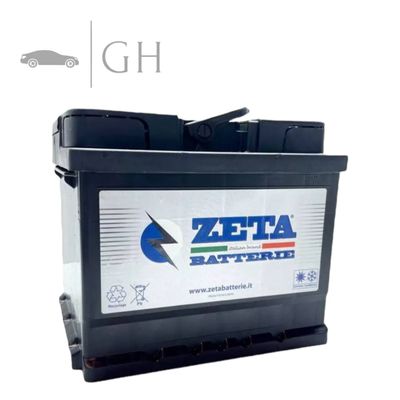 BATTERIA PER AUTO 44AH ZETA 410A / 12V / POSITIVO A DESTRA (+DX) - Z44EXDX
