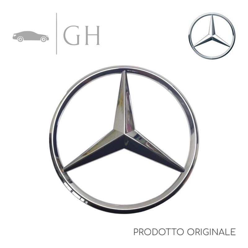FREGIO / STEMMA / LOGO / EMBLEMA CROMATO STELLA MERCEDES SLK R171 2006 - A1718880086