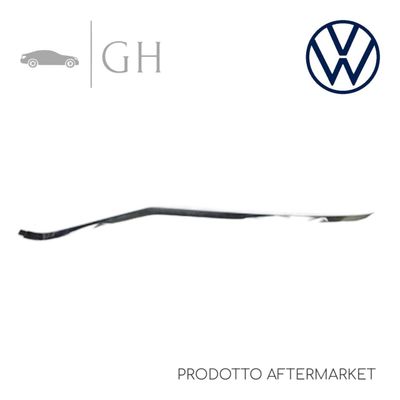 MODANATURA CROMATA SOTTOFARO DX PARAURTI ANTERIORE VOLKSWAGEN T-ROC 2016