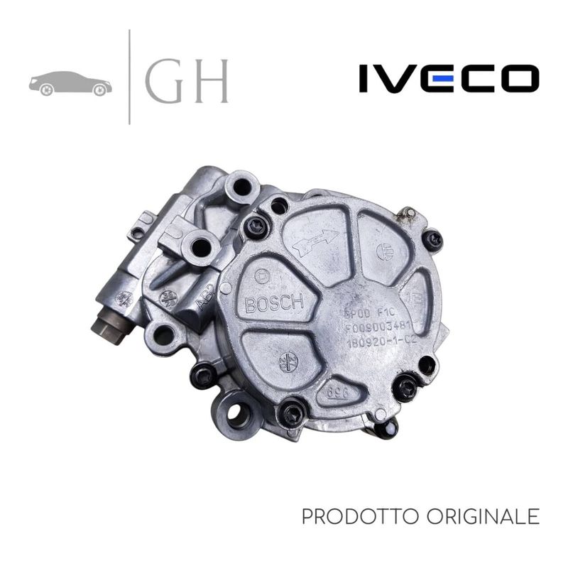 POMPA DELL&#39;OLIO ORIGINALE IVECO DAILY 3.0 DIESEL 2016 - 5801851153