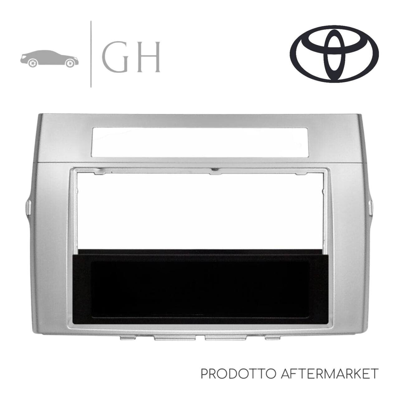 MASCHERINA / GRIGLIA ADATTATORE 2 DIN AUTORADIO STEREO TOYOTA COROLLA VERSO 2005