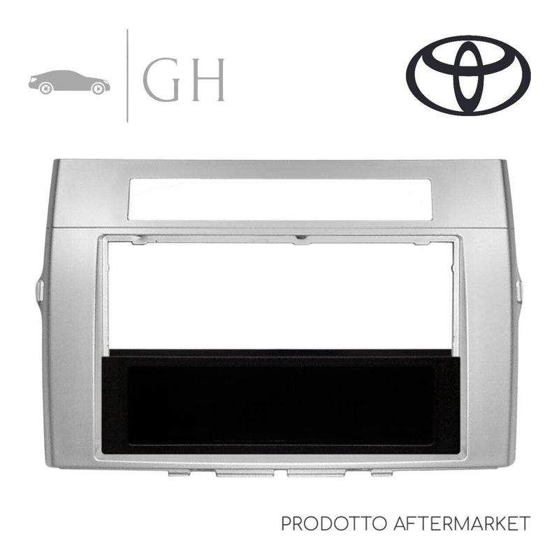 MASCHERINA / GRIGLIA ADATTATORE 2 DIN AUTORADIO STEREO TOYOTA COROLLA VERSO 2005