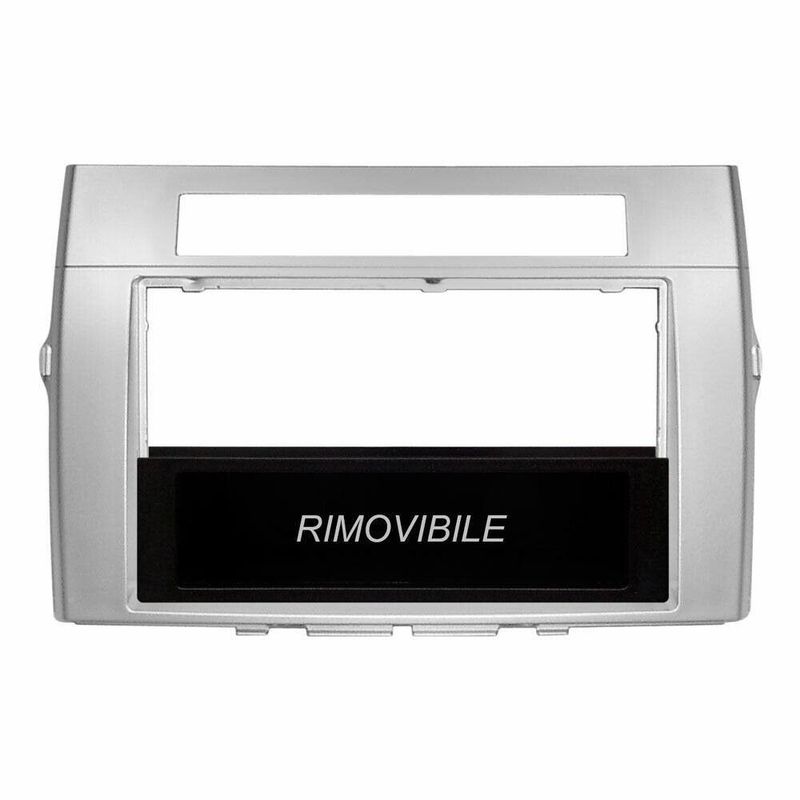 MASCHERINA / GRIGLIA ADATTATORE 2 DIN AUTORADIO STEREO TOYOTA COROLLA VERSO 2005