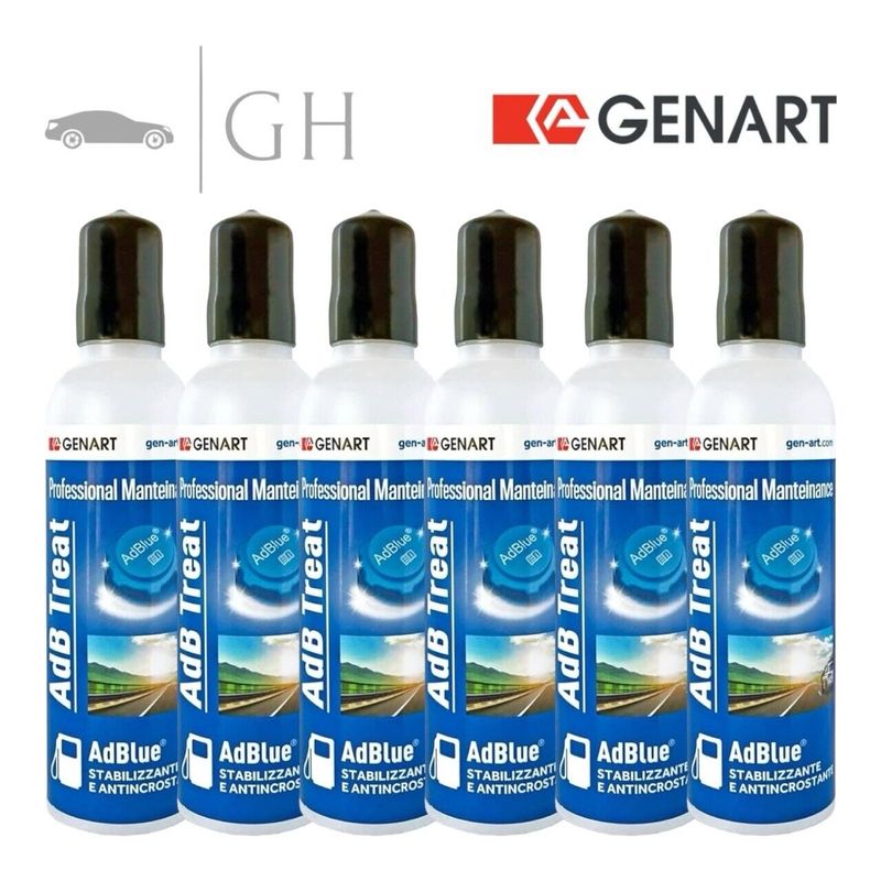 GENART - 6 X ADDITIVI ADB TREAT AGENTE STABILIZZANTE E ANTISCROSTANTE PER ADBLUE