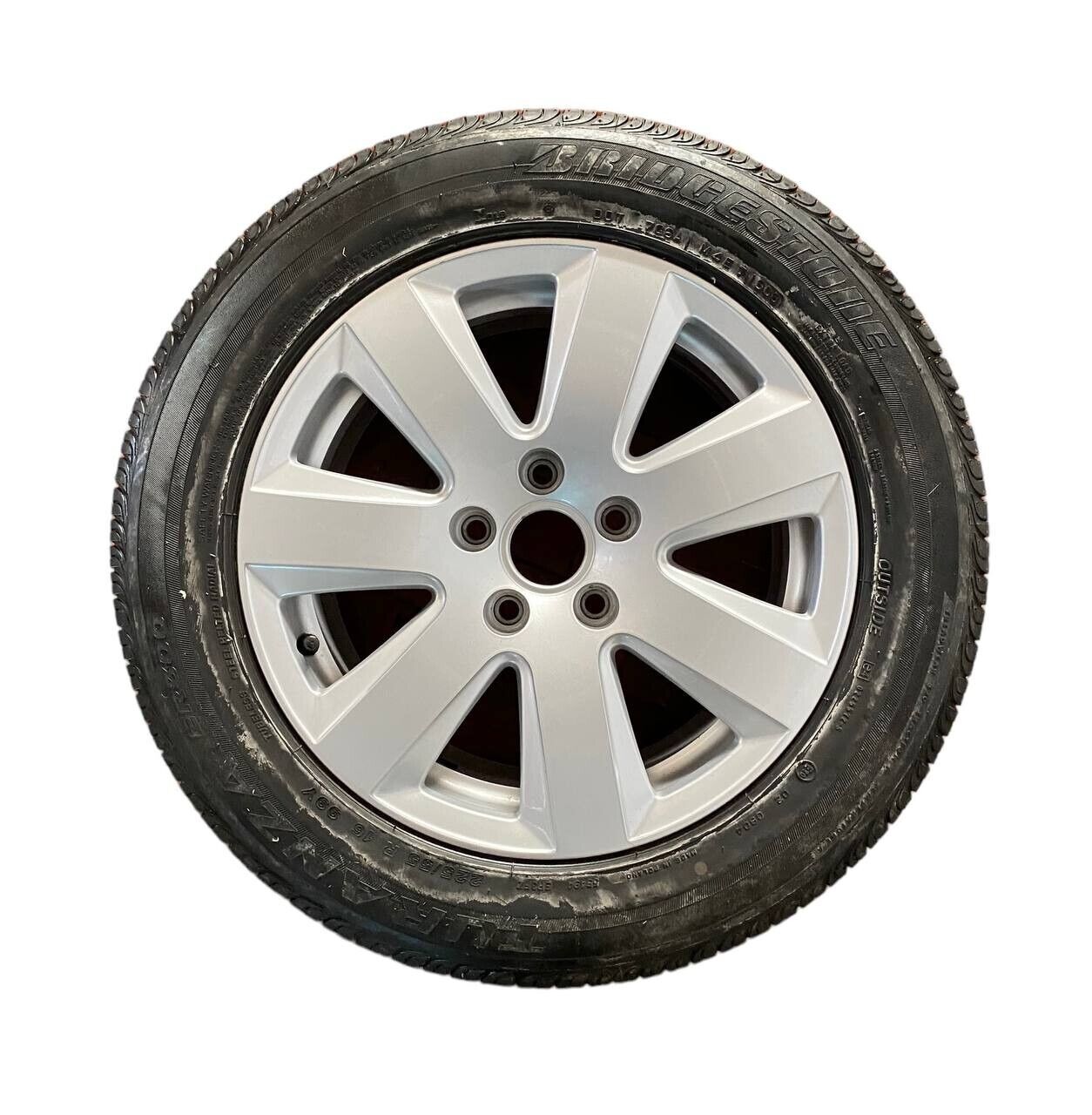 RUOTA / CERCHIO IN LEGA + GOMMA AUDI A6 (C6) 2006 7.5Jx16H2 (ET45) - 4F0601025AJ