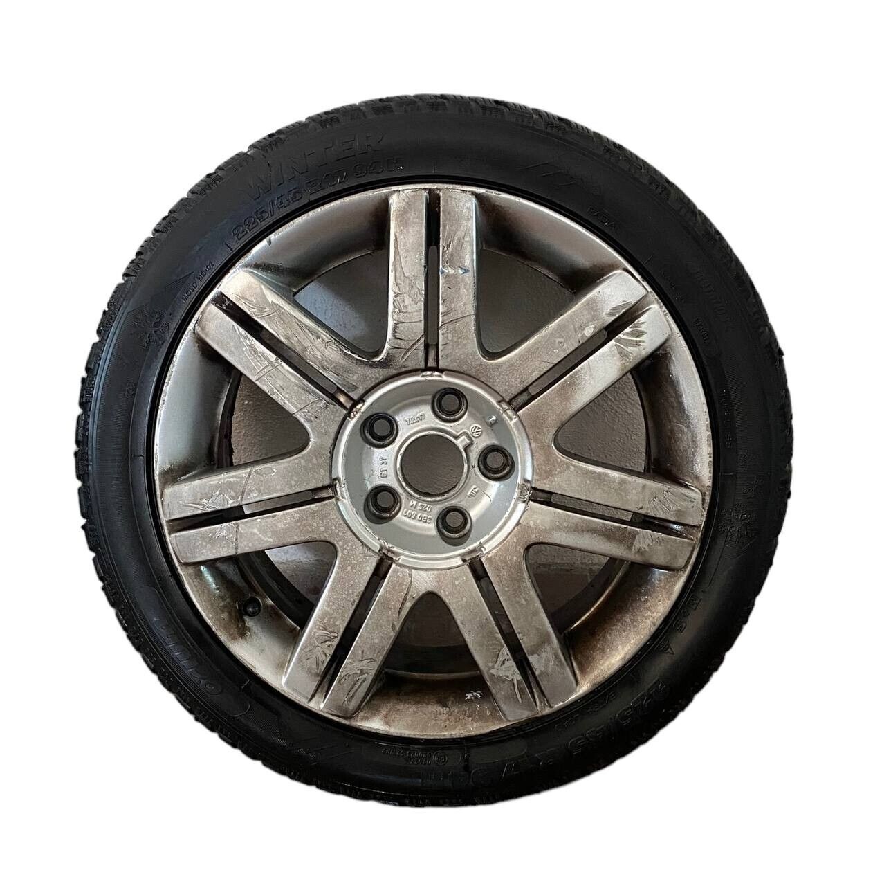 RUOTA / CERCHIO IN LEGA + GOMMA VW PASSAT B5 2002 7Jx17H2 (ET37) - 3B0601025M