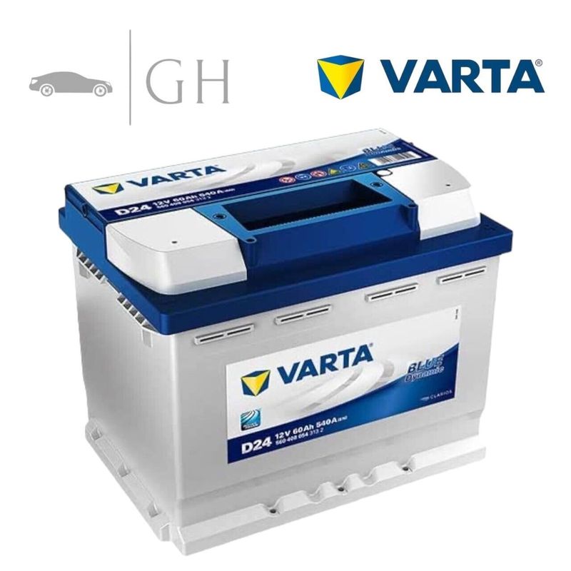 BATTERIA PER AUTO 60AH VARTA 540A / 12V / POSITIVO A DESTRA (+DX) - 560408054