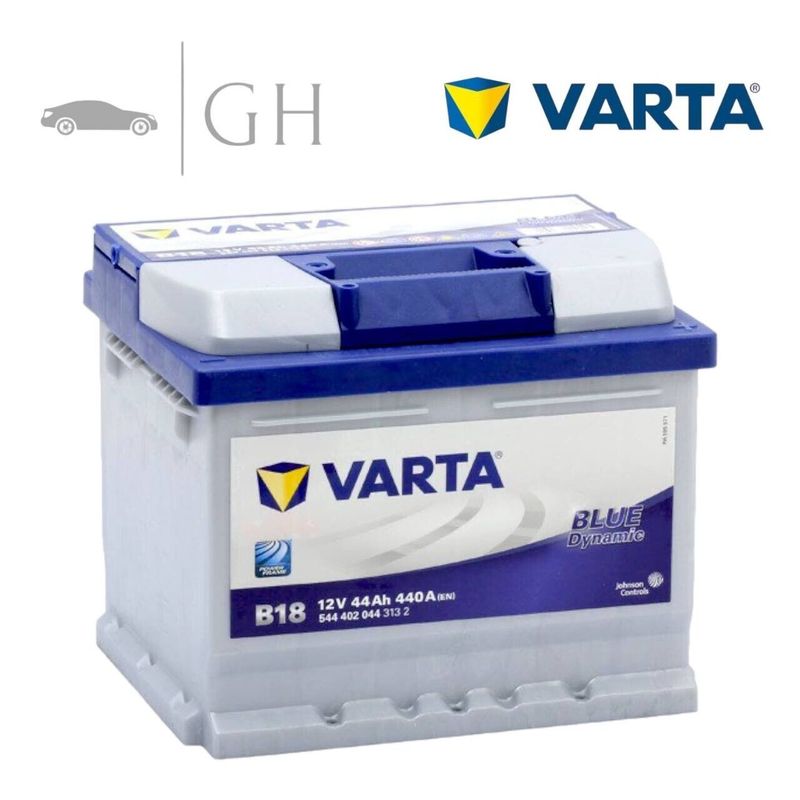 BATTERIA PER AUTO 44AH VARTA 440A / 12V / POSITIVO A DESTRA (+DX) - 544402044