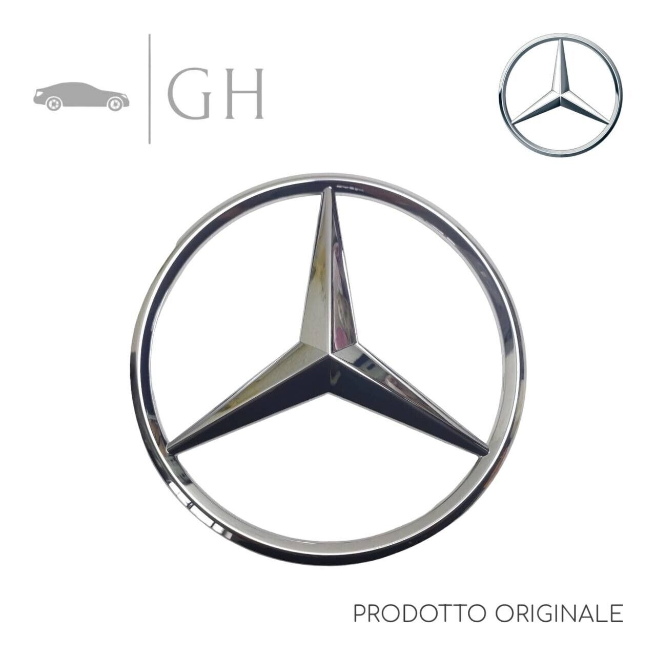 FREGIO / STEMMA / LOGO / EMBLEMA CROMATO STELLA MERCEDES CLK W209 / C209 2005 - A2158880186