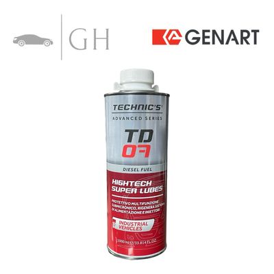 GENART - ADDITIVO LUBRIFICANTE ANTIUSURA SISTEMA ALIMENTAZIONE DIESEL - TD07 (1L)