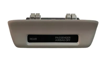 QUADRO / SCHERMO / DISPLAY ON / OFF AIRBAG PASS. MITSUBISHI SPACE STAR 2020