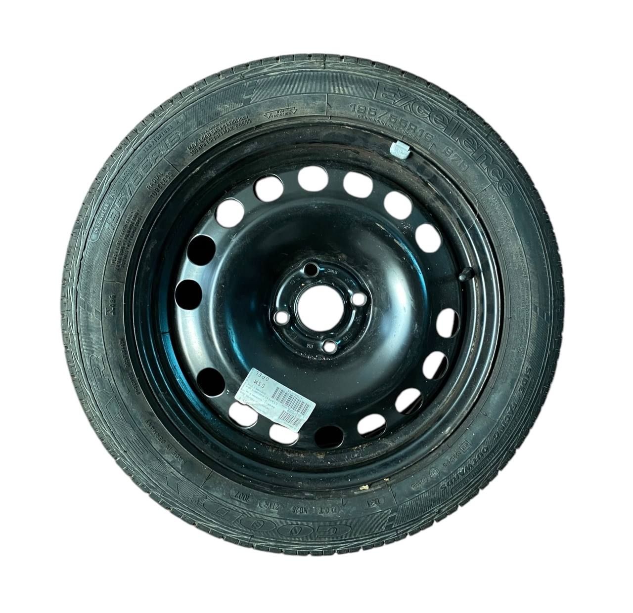 RUOTA / RUOTINO DI SCORTA (195/55R16) OPEL CORSA D 2009 - 13197634