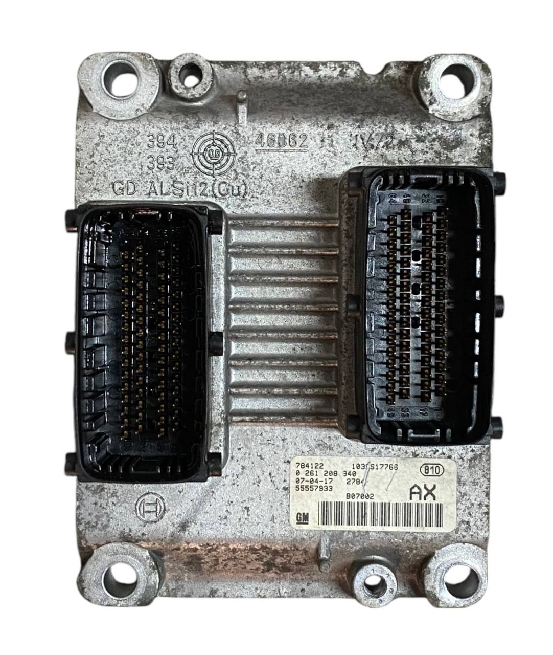 MODULO CENTRALINA MOTORE (ECU) OPEL CORSA D 1.2 BENZINA 2009 - 55557933