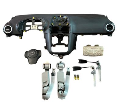 KIT AIRBAG OPEL CORSA D 2009 - 13184063 - 13235770 - 13152361