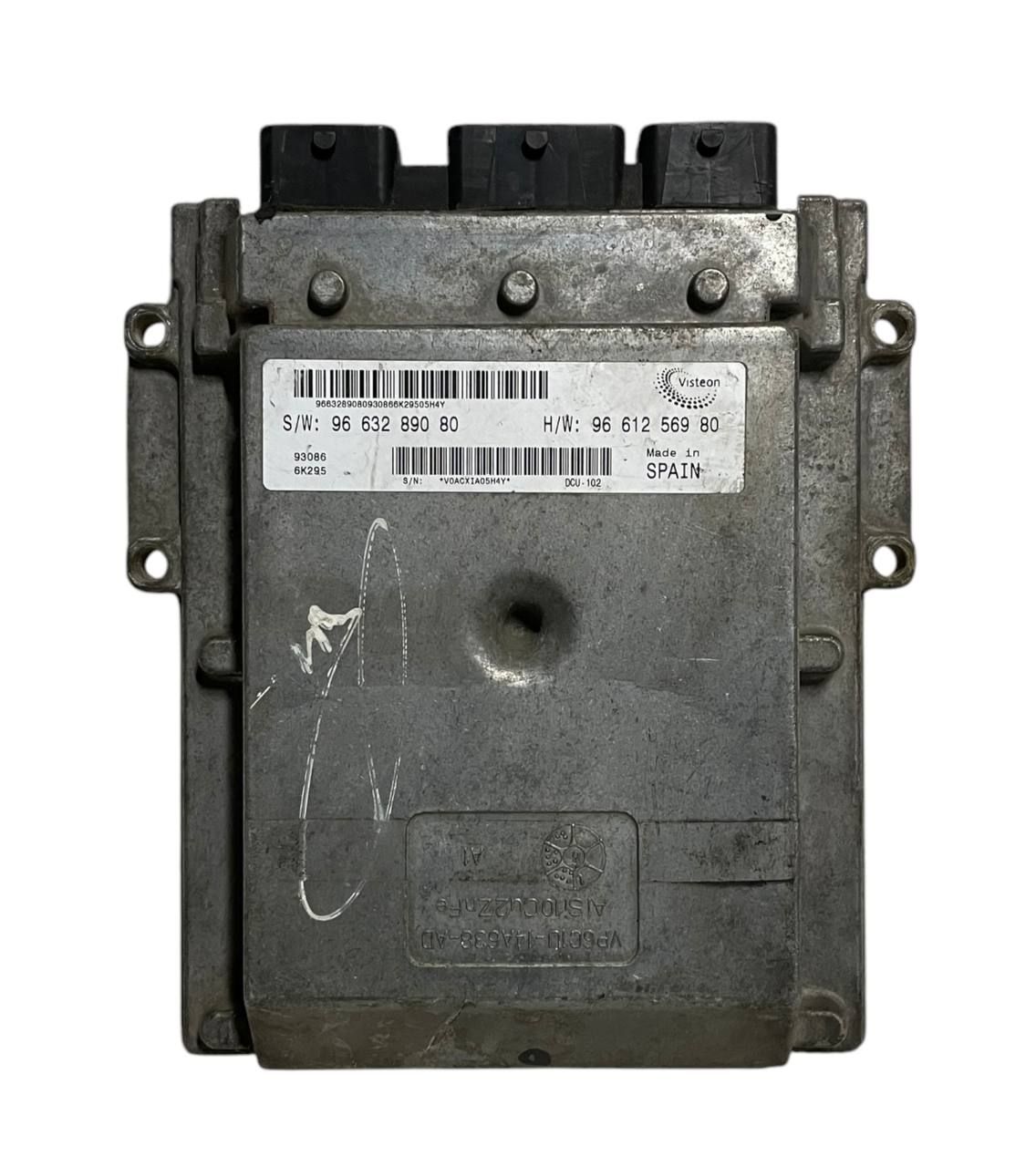 MODULO CENTRALINA MOTORE (ECU) FIAT DUCATO 250 2.2 DIESEL 2010 - 9663289080