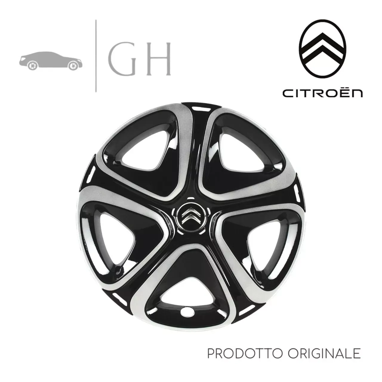 COPPA COPRIRUOTA / COPRICERCHIO / BORCHIA RUOTA CITROEN C3 2016 16&quot; POLLICI - 98136874XY