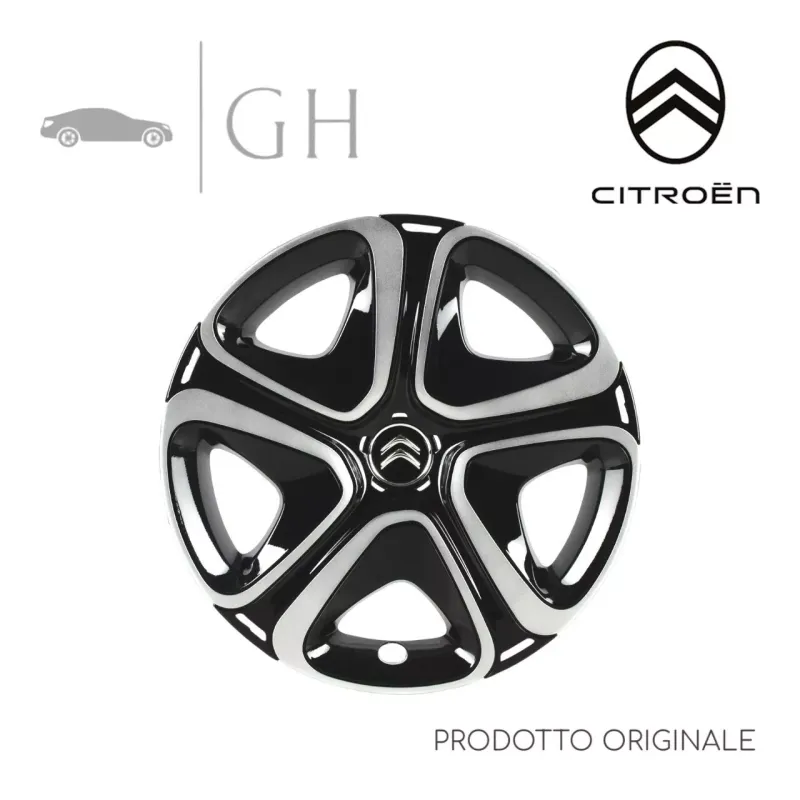 COPPA COPRIRUOTA / COPRICERCHIO / BORCHIA RUOTA CITROEN C3 2016 16&quot; POLLICI - 98136874XY