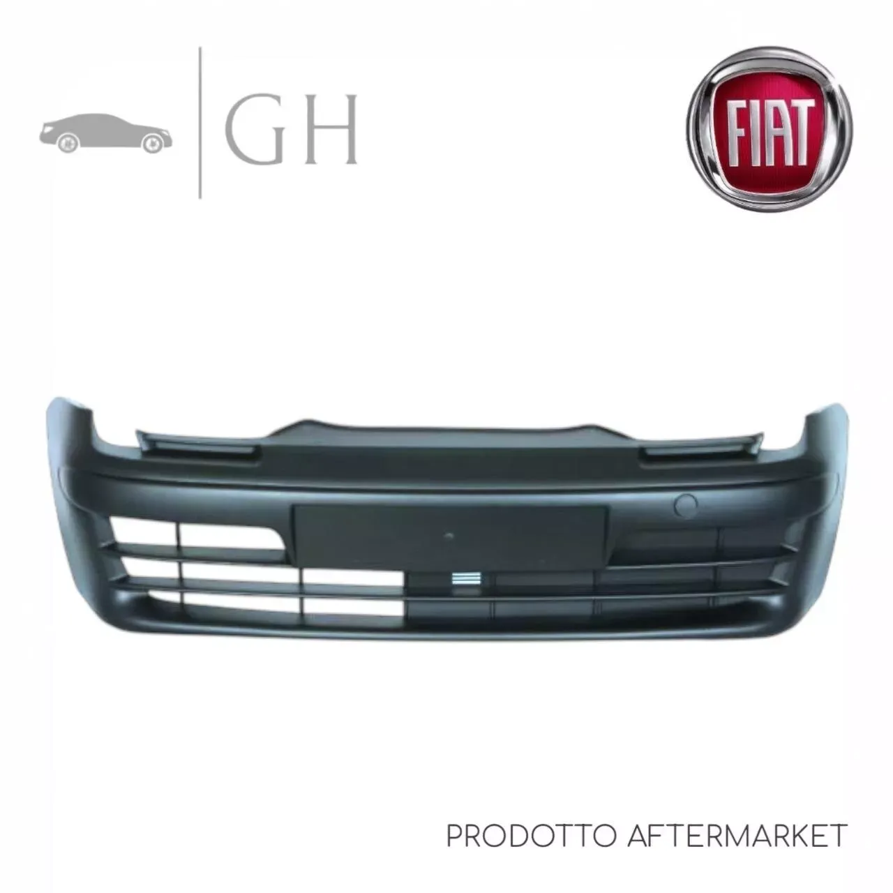 PARAURTI ANTERIORE FIAT 600 (SEICENTO) 2005 - 735302156 (RESTYLING)