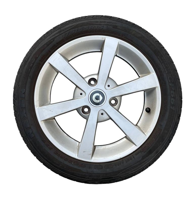 SET 4X RUOTA CERCHIO IN LEGA SMART FORTWO 451 2008 - A4514010302 / A4514010602