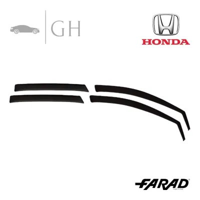 FARAD - SET 4 DEFLETTORI ARIA ANTIVENTO / ANTIPIOGGIA FUME&#39; HONDA CR-V (IV) 2015 - 1-17.035