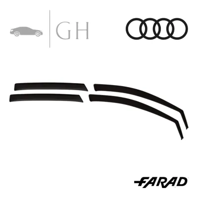 FARAD - SET 4 DEFLETTORI ARIA ANTIVENTO / ANTIPIOGGIA FUME&#39; AUDI A5 B10 2025 - 1-16.141