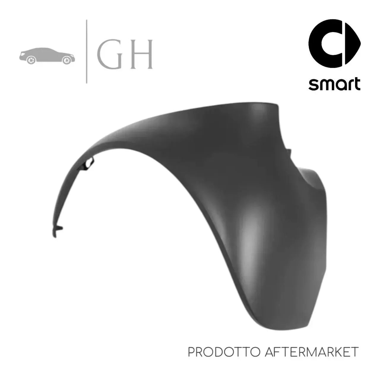 PARAFANGO POSTERIORE SINISTRO SMART FORTWO 450 CITY COUPE&#39; 2002 - Q0004750V007CP6A00
