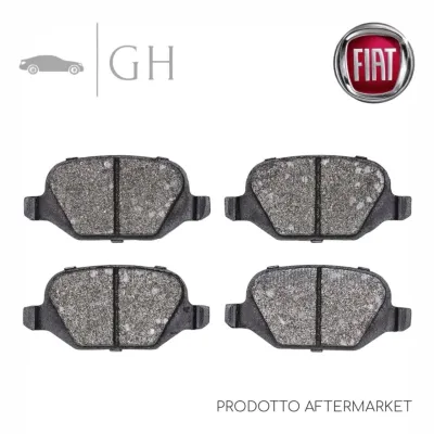 LPR - KIT PASTIGLIE / PATTINI / PASTICCHE FRENO POST. FIAT 500 (312) - 05P1265
