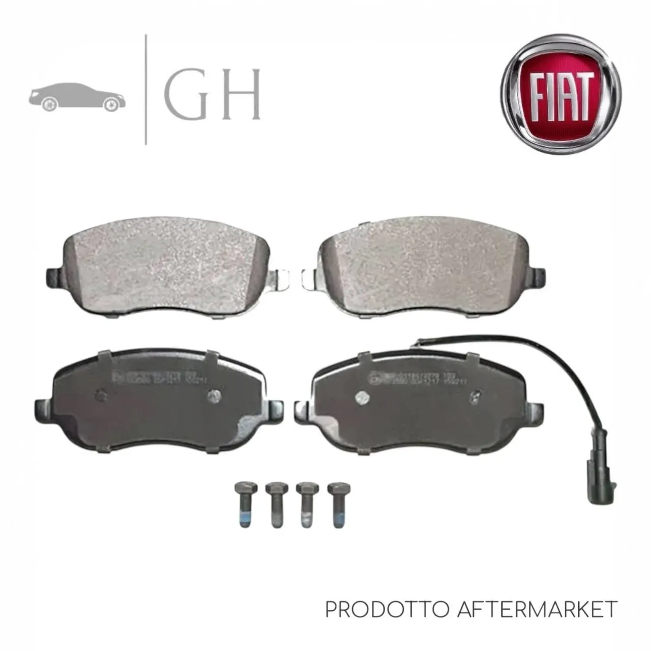 SEVEN PARTS - KIT PASTIGLIE / PATTINI / PASTICCHE FRENO ANT. FIAT CROMA 1.9 MJT - SV03P0087H