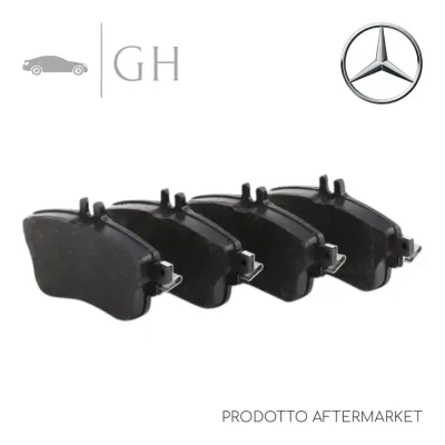 LPR - KIT PASTIGLIE / PATTINI / PASTICCHE FRENO ANT. MERCEDES CLASSE A W176 A180 - 05P1780