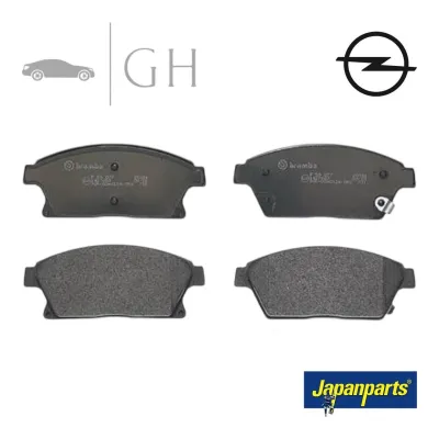JAPANPARTS - KIT PASTIGLIE / PATTINI / PASTICCHE FRENO ANT. OPEL MOKKA (I) - PAW13AF