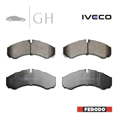 FERODO - KIT PASTIGLIE / PATTINI / PASTICCHE FRENO IVECO DAILY - FVR1102
