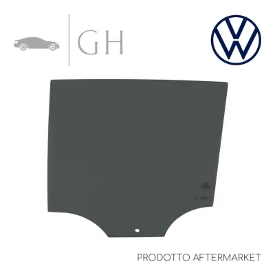 CRISTALLO VETRO (FUME&#39;) SCENDENTE POST. SX VOLKSWAGEN T-ROC 2018 - 2GA845025G