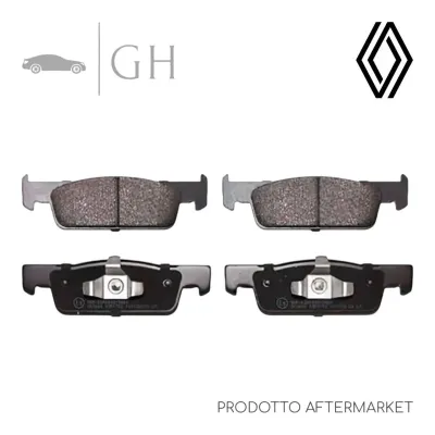 LPR - KIT PASTIGLIE / PATTINI / PASTICCHE FRENO ANT RENAULT TWINGO (III) - 05P1702