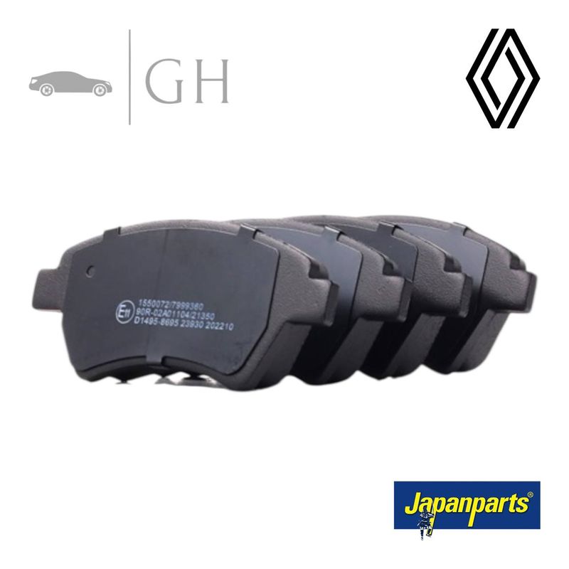 JAPANPARTS - KIT PASTIGLIE / PATTINI / PASTICCHE FRENO ANT RENAULT SCENIC (II) - PA0041AF