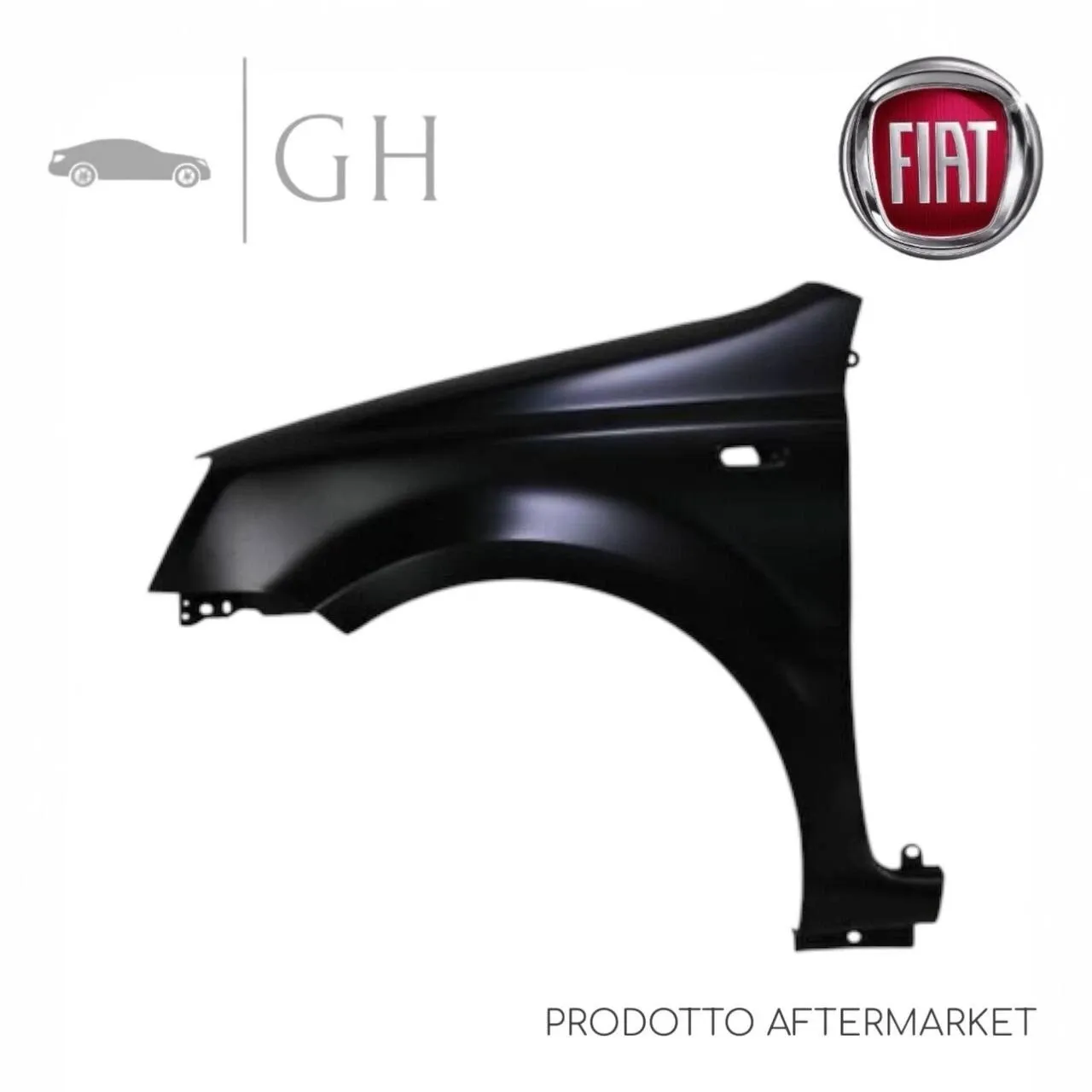PARAFANGO ANTERIORE SINISTRO FIAT PANDA 169 (II SERIE) 2005 - 46827088