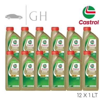 CASTROL - 12 LT / LITRI OLIO MOTORE AUTO 5W30 EDGE LL LONGLIFE - BENZINA /DIESEL