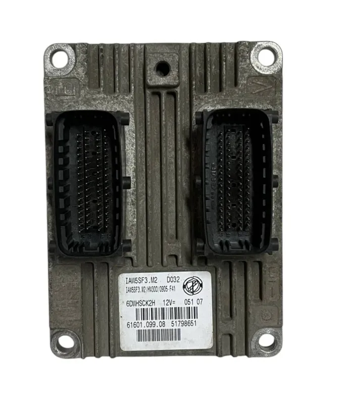 MODULO CENTRALINA MOTORE (ECU) FIAT GRANDE PUNTO 199 1.2 BENZINA 2007 - 51798651