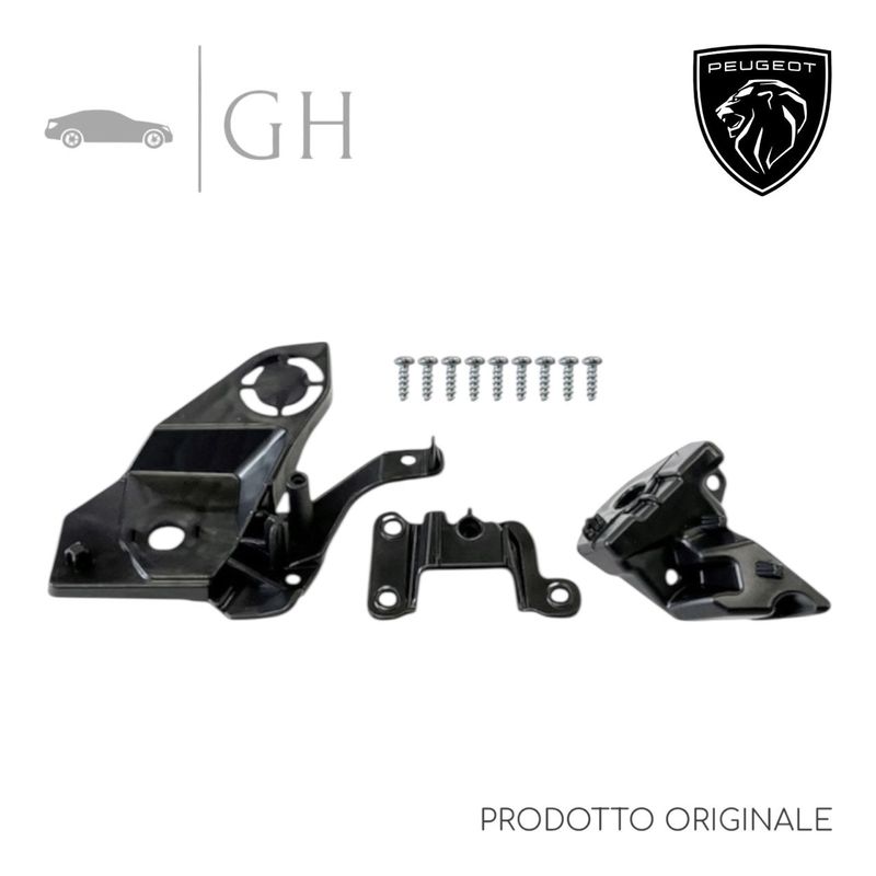 ORIGINALE - KIT SUPPORTI RIPARAZIONE FARO / PROIETTORE SX PEUGEOT 2008 (II SERIE) - 1656169580