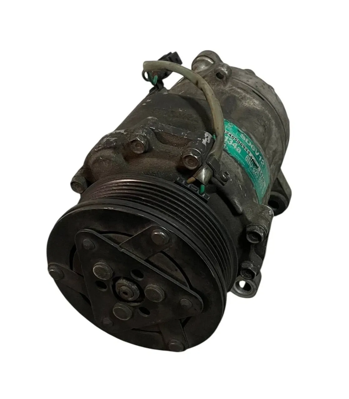 COMPRESSORE CLIMA A/C ARIA CONDIZIONATA VOLKSWAGEN LUPO 1.4 B. 2002 - 6N0820803B