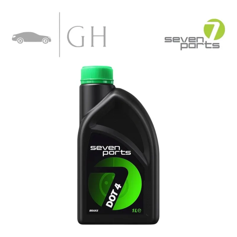 SEVEN PARTS - 1 LT / LITRO OLIO LIQUIDO PER FRENI AUTO DOT 4 BENZINA / DIESEL