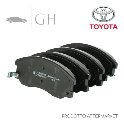 SIMER - KIT PASTIGLIE / PATTINI / PASTICCHE FRENO ANT TOYOTA RAV4 IV - WVA24337