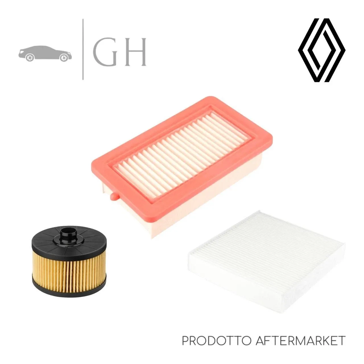 ECONOMY - KIT TAGLIANDO 3 FILTRI RENAULT CAPTUR (II) 1.0 TCE