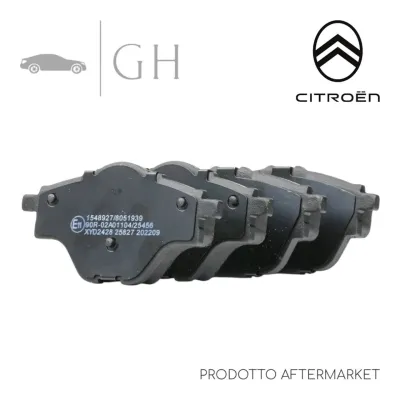 CHAMPION - KIT PASTIGLIE / PATTINI / PASTICCHE FRENO POST CITROEN C5 AIRCROSS
