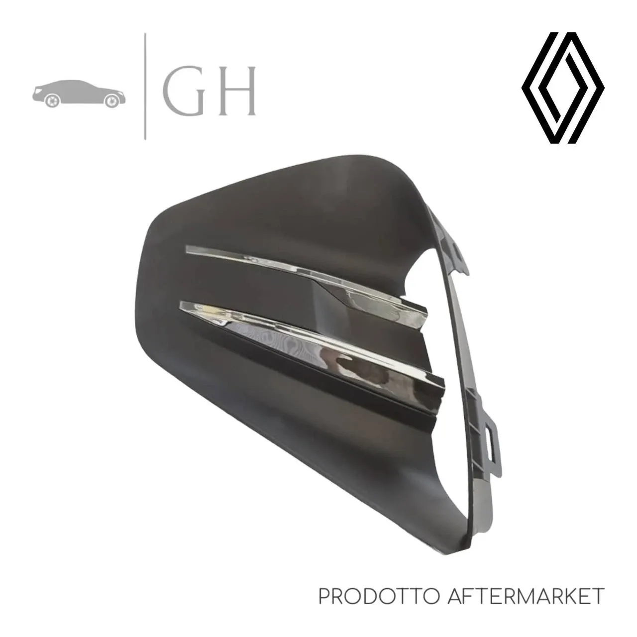 GRIGLIA / CORNICE FENDINEBBIA C/CROM. SX PARAURTI ANT. RENAULT CLIO V - 263313919R