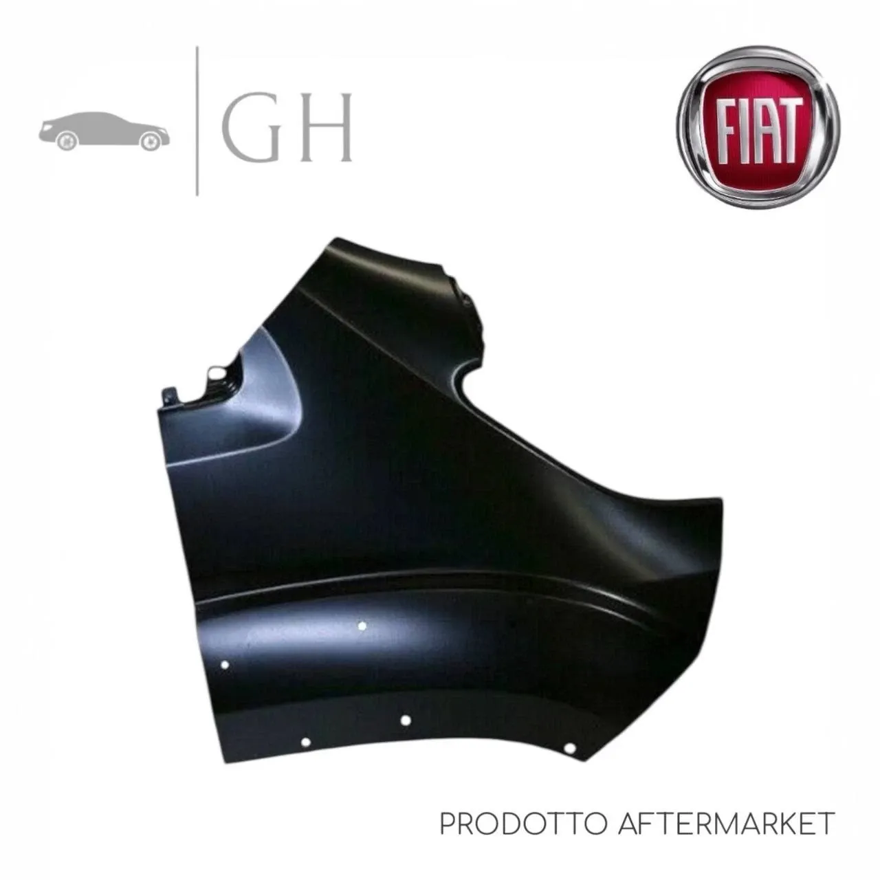 PARAFANGO ANT. DX C/FORI FIAT DUCATO RESTYLING (250 / 290) ALLESTIMENTO HEAVY - 52234186