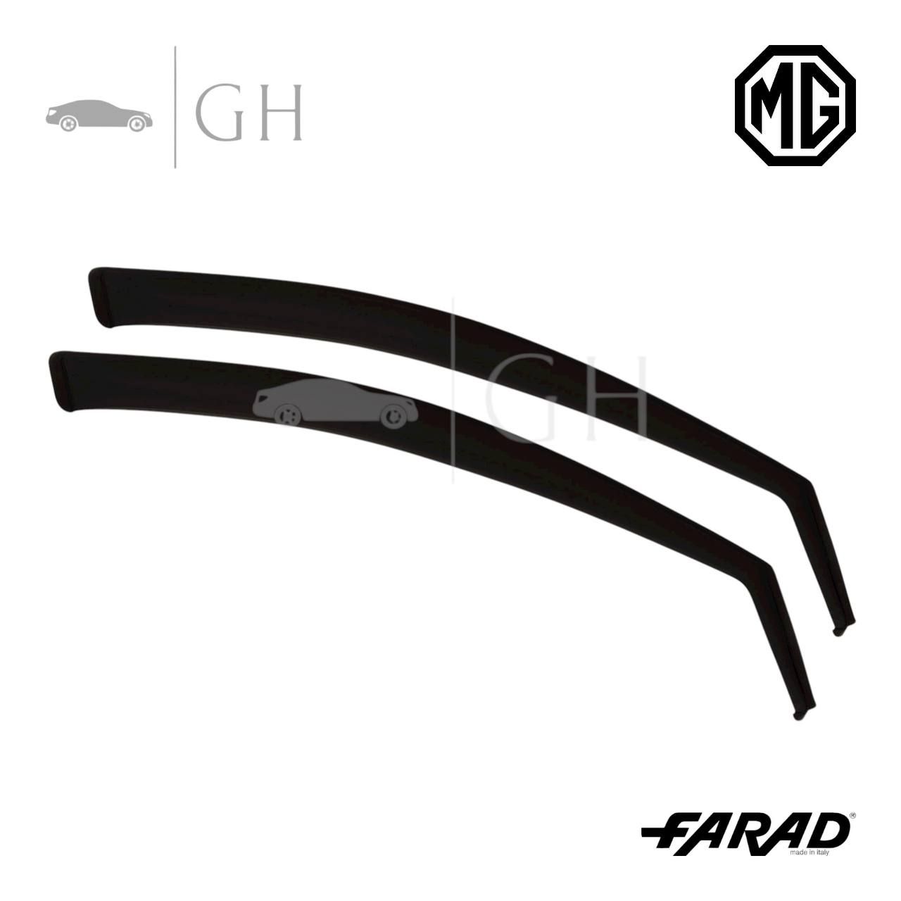 FARAD - SET 2 DEFLETTORI ARIA ANTIVENTO /ANTIPIOGGIA FUME&#39; MG 3 (III) - 1-12.869